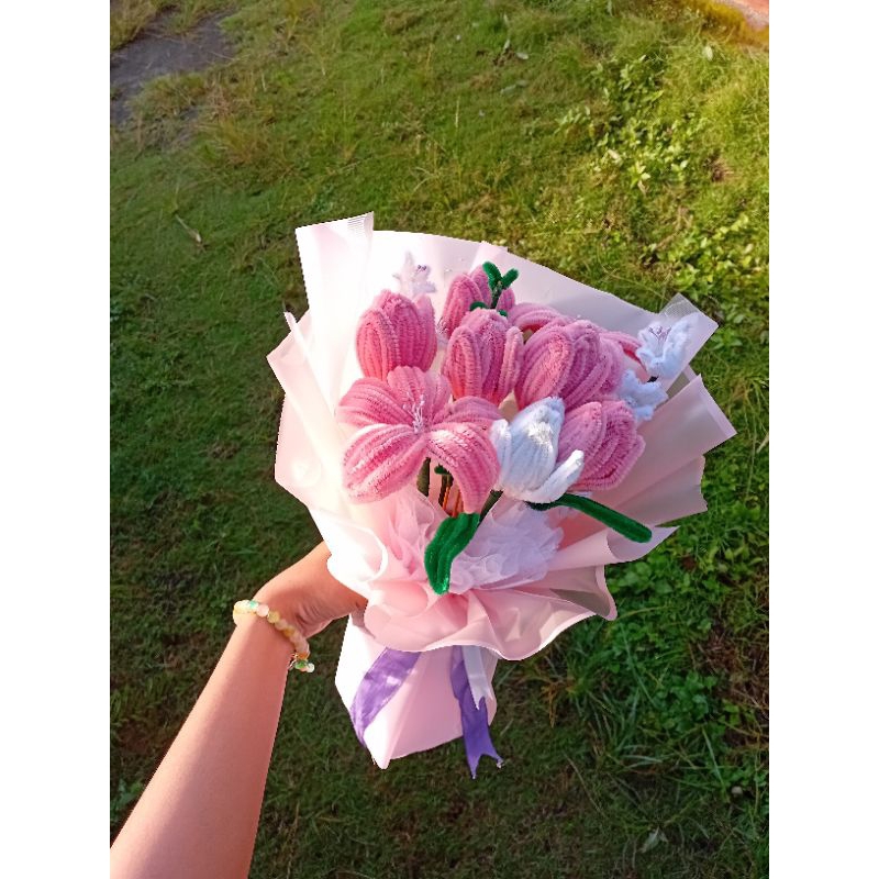 pipe cleaner bouquet