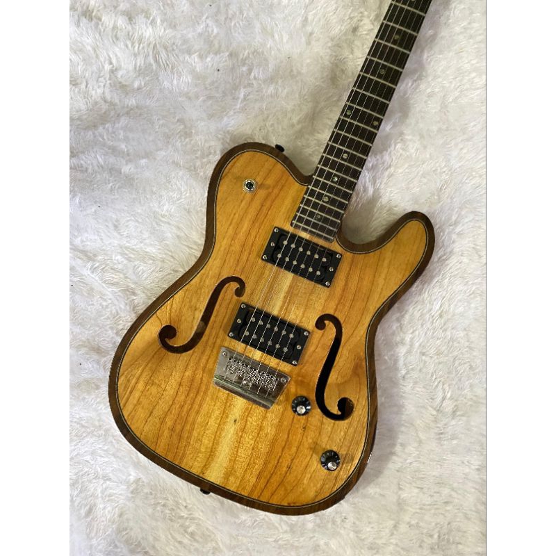 gitar telecaster model hollow body