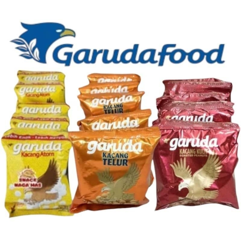 

GARUDA KACANG TELUR RENCENG 10 PCS SNACK CEMILAN ANAK TELOR ECERAN ECER SATUAN 16 GR GROSIR MURAH MAKANAN RINGAN GARUDA FOOD WDMART