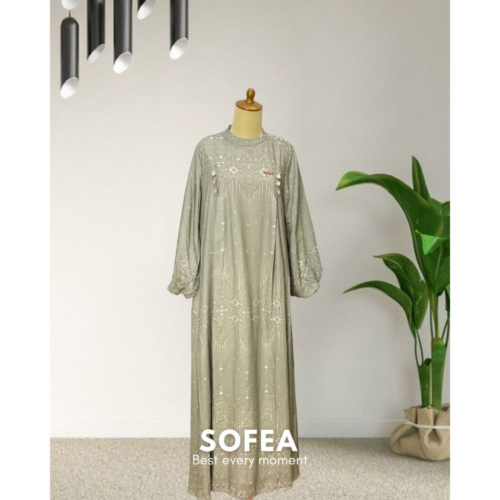 Sofea Dress by MDLY - Gamis MDLY Terbaru ori Dress Muslim Gamis MDLY Gamis Dress Dress Premium Gamis