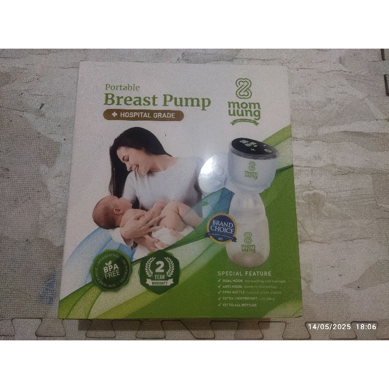 preloved pompa asi mom uung