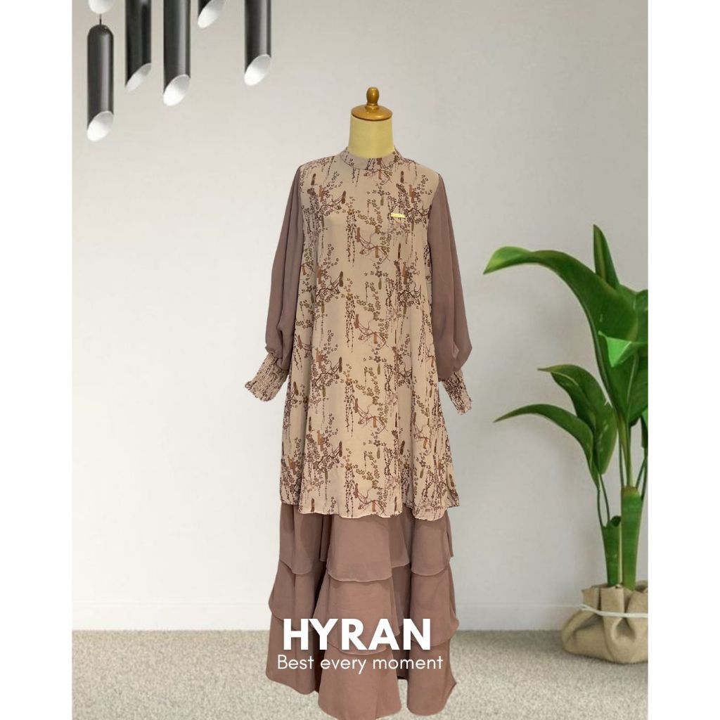 Hyran Dress by MDLY - Gamis MDLY Terbaru ori Dress Muslim Gamis MDLY Gamis Dress Dress Premium Gamis