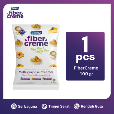 

ELLENKA Fiber Creme Bubuk Krimer Serbaguna 100gr