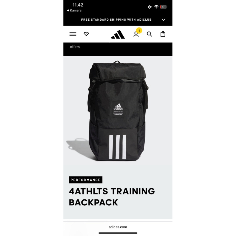 Tas Selempang Pria Adidas backpack