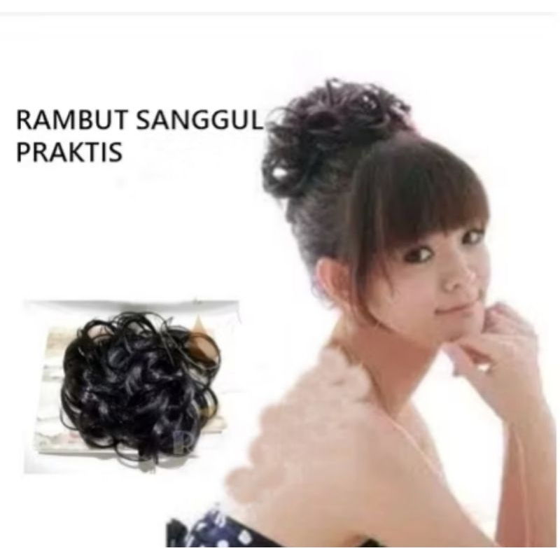 IKAT RAMBUT SANGGUL GLOMBANG||SANGGUL MODEL IKAT RAMBUT