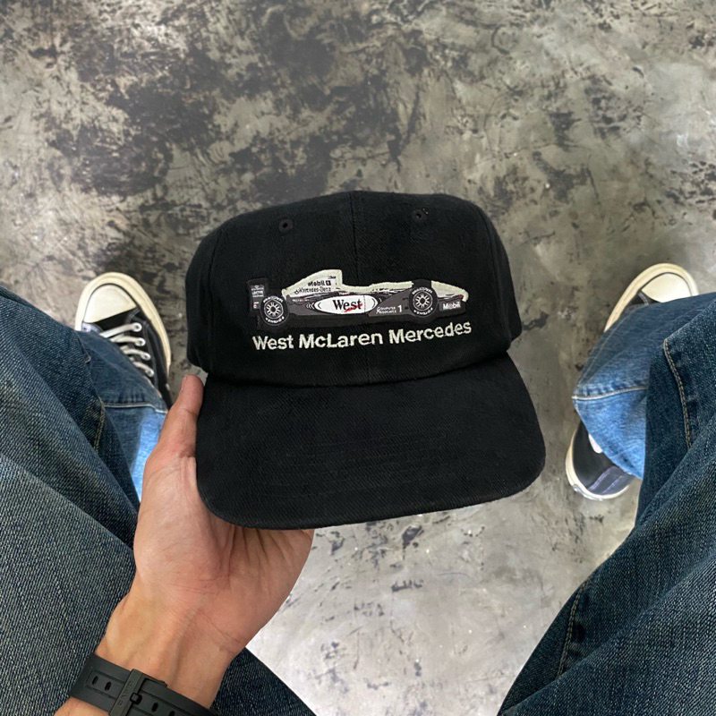 VINTAGE 00s WEST MCLAREN MERCEDES HAT