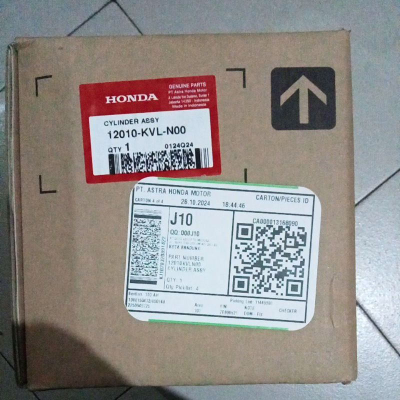 12010KVLN00 – CYLINDER ASSY, BLOK SEHER, BORING KHARISMA, SUPRA X 125 FI ORI AHM
