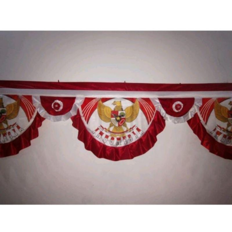 Background Merah Putih Panjang