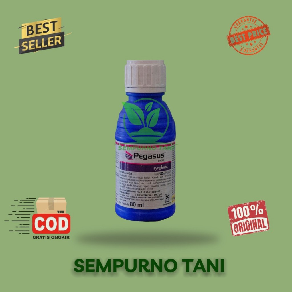 INSEKTISIDA - PEGASUS 500 SC - 80 ml - Syngenta diafentiuron samite rotraz