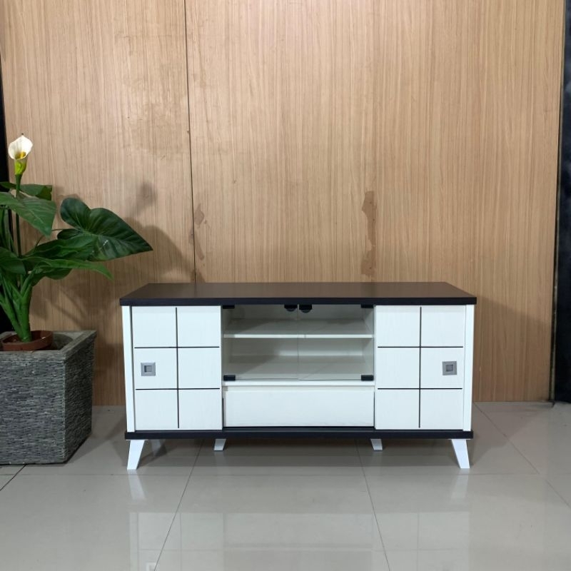 RTV Rak Tv Modern Minimalis - Meja Tv Modern Termurah Terlaris Jabodetabek Bandung Cirebon Pekalonga