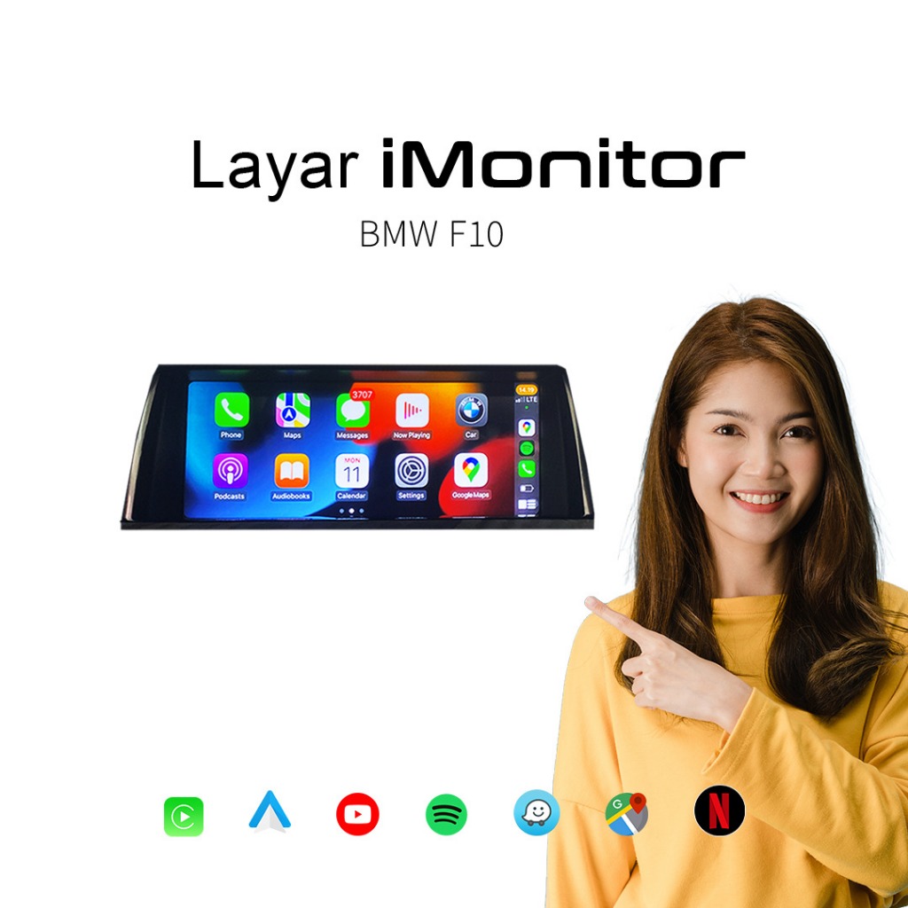 Monitor Android For BMW F10