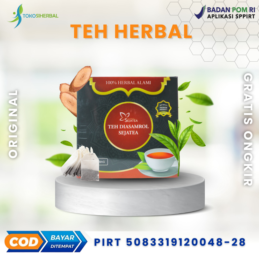 

[PAKET 2 PCS] Teh Diasamrol Teh Herbal Bahan Alami Asli Original