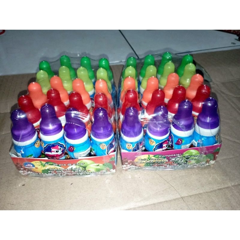 

20PCS PERMEN DOT MINI / EMPENG FRUTTY ANAK