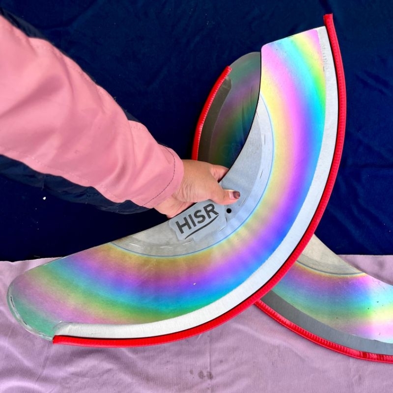 Pisau Rajang model lumajang RM2 bahan baja D2 asli Full pelangi