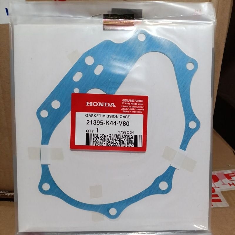 GASKET MISSION CASE PACKING RASIO GARDAN BEAT SCOOPY ESP STATER ALUS 2015-2019 VARIO 110 FI ESP K46 