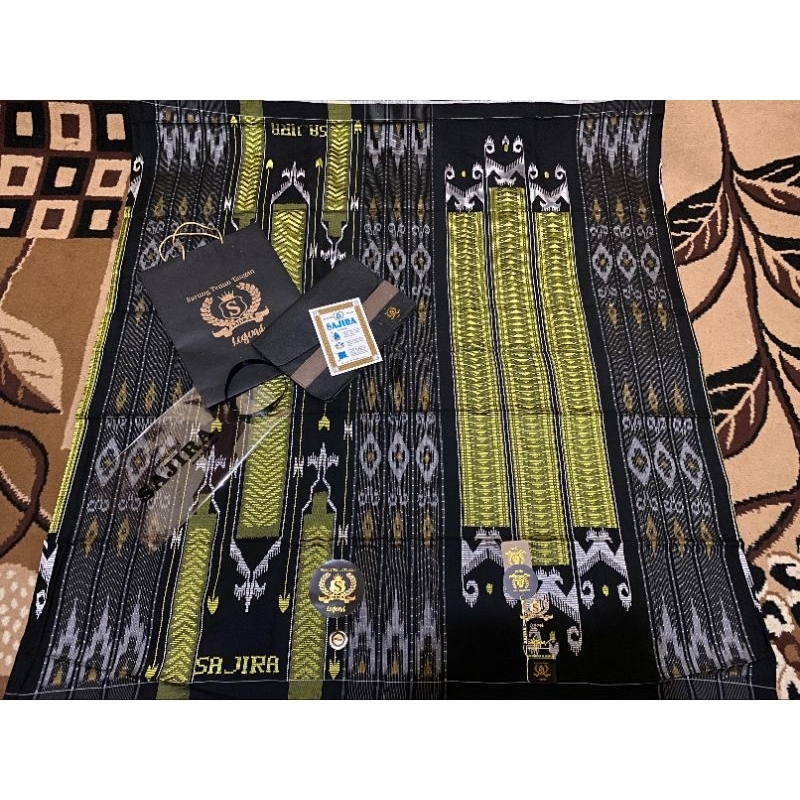 Sarung MPM songket gunung ekslusif full sutra Spunsilk