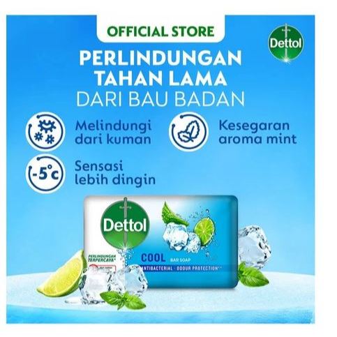 Nerrd Sabun Mandi Batang Murah Dettol 60g