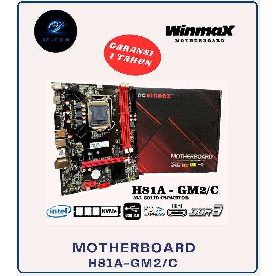 Motherboard H81A WINMAX LGA 1150 Mainboard
