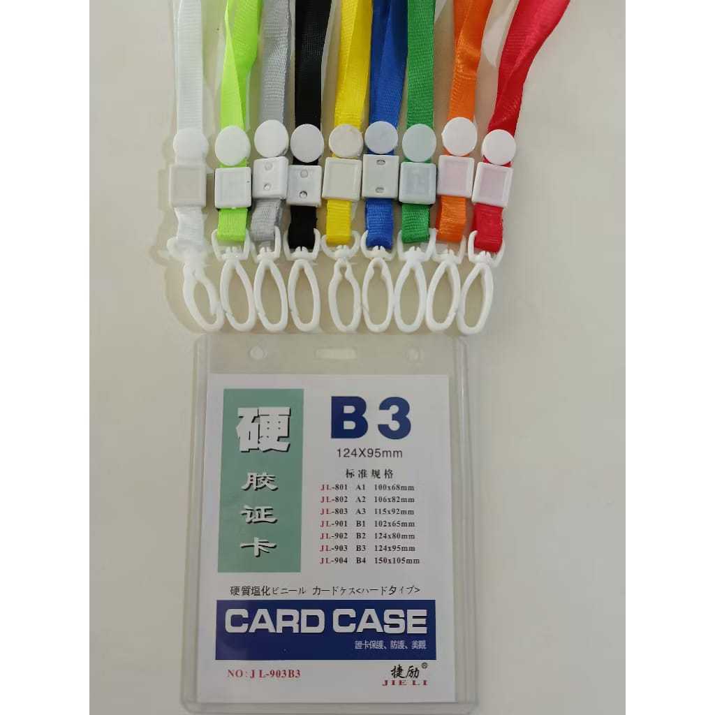 

ID Card Plastik/ Card case / id card tebal B2 B3/ Papan Name Tag / id card / Mika (isi 20 pcs)