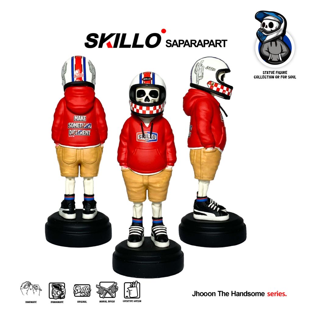 SKILLO FIGURE JHON THE HANDSOME - MSD RED Series - STATUE MINIATURE