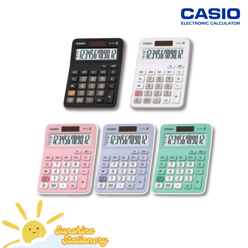 

CASIO Calculator 12 Digit MX-12B / Kalkulator Meja Toko Dagang Kantor