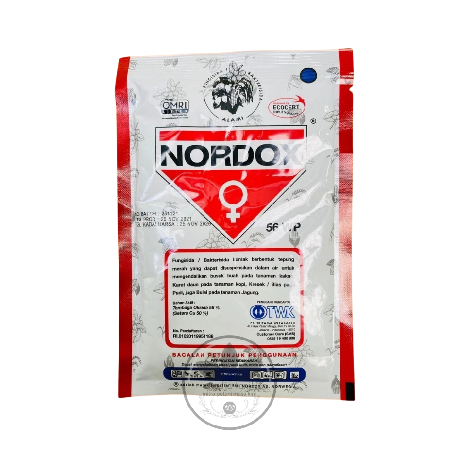 Fungisida - Fungisida Bakterisida tembaga oksida NORDOX 100 Gram
