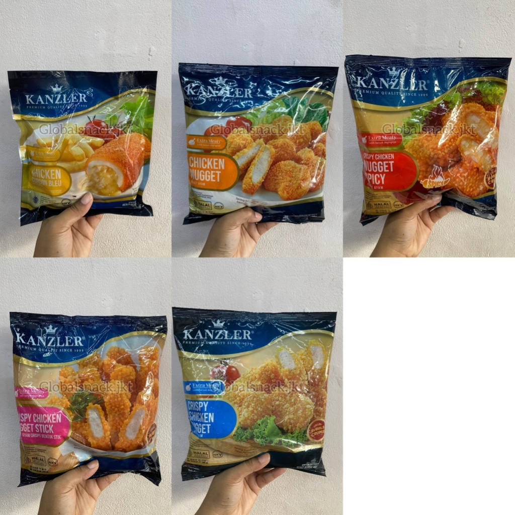 

Kanzler Chicken Nugget Original / Crispy Bubble Spicy Chicken