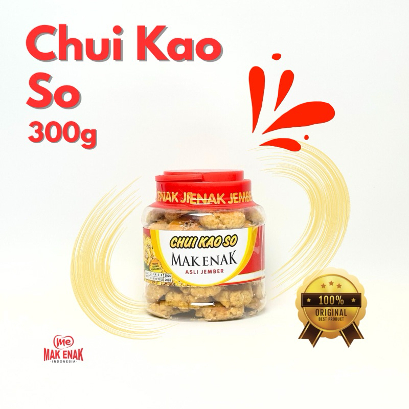 

CHUI KAO SO 500 GRAM - MAK ENAK ASLI JEMBER OFFICIAL STORE