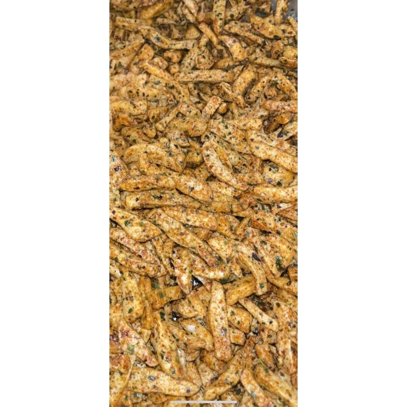 

Nagi Foods Basreng Pedas Premium Daun Jeruk Original Makanan Ringan Snack Gurih Nagih Mantap Lekoh Cikruh