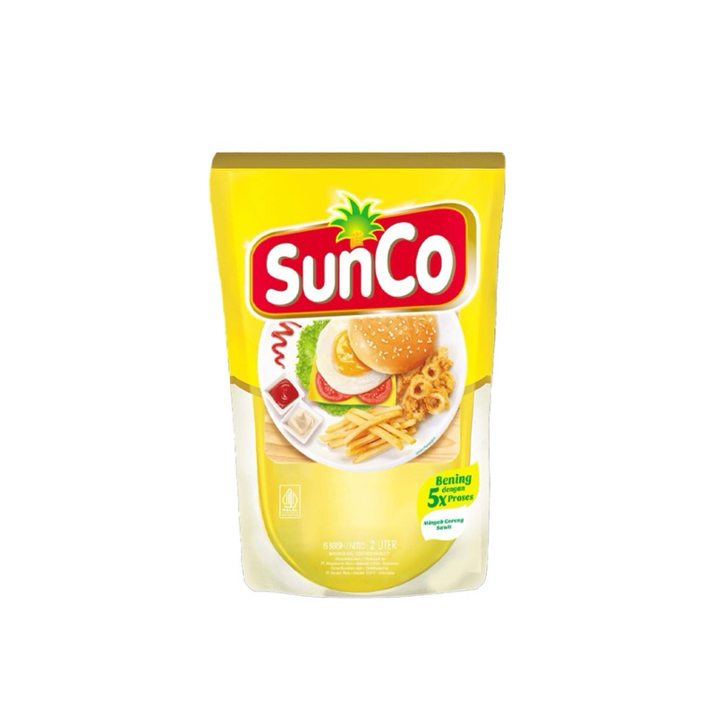 

Minyak Goreng SunCo Pouch/Refill 2L - Bening 5X Proses Minyak Goreng Sunco 2 liter Minyak Goreng Sawit