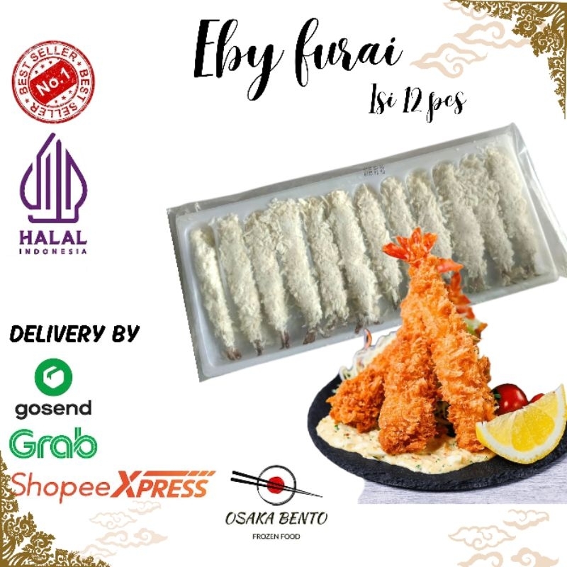 

Ebi Furai / Ebi Furai Frozen Food Isi 12 Pcs