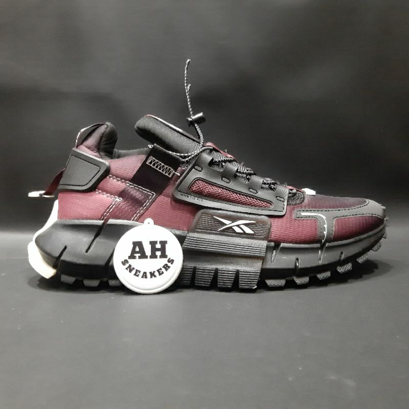 Sepatu Running Reebok zig kinetica EDGE Purple Black