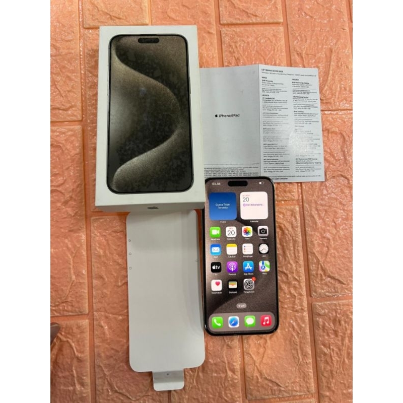 Iphone 15 Pro Max 256GB Second Ibox