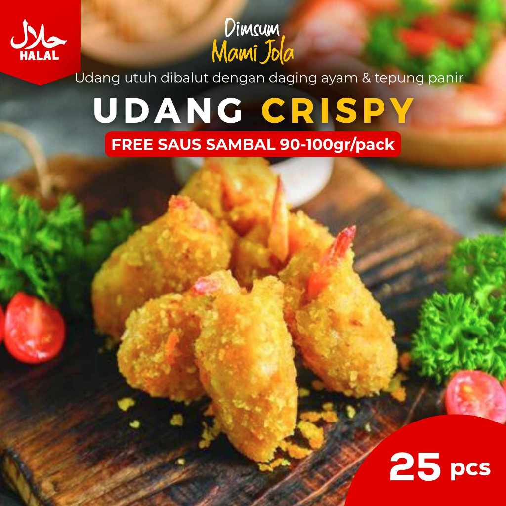 

@Palmerah Udang Tempura isi 25 pcs (Frozen) FREE SAOS SAMBAL
