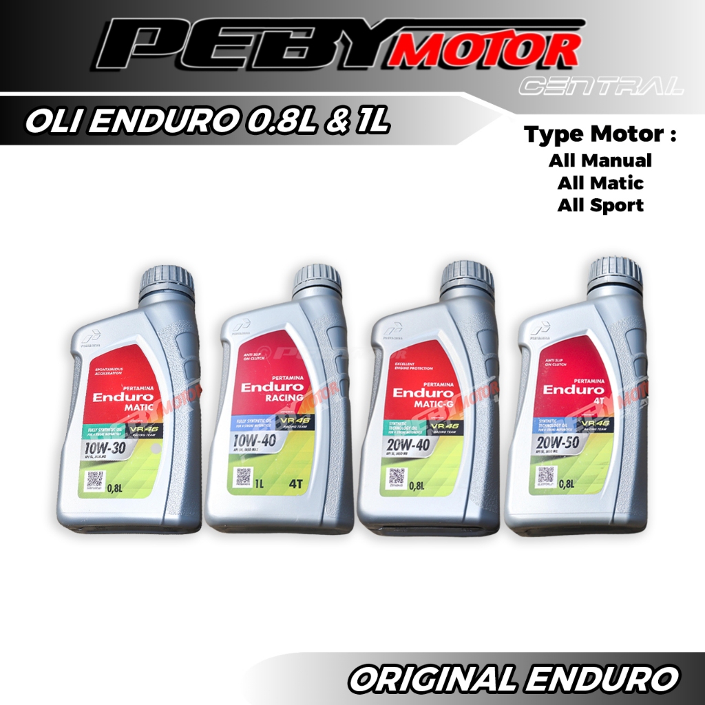 Oli Enduro Matic Racing Matic G 4T 0.8 Dan 1 Liter ORIGINAL PERTAMINA