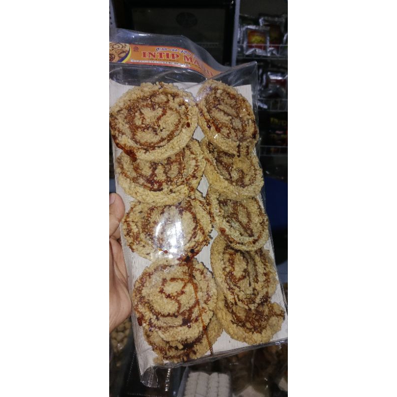 

intip madu manis / rengginang manis / oleh oleh khas solo