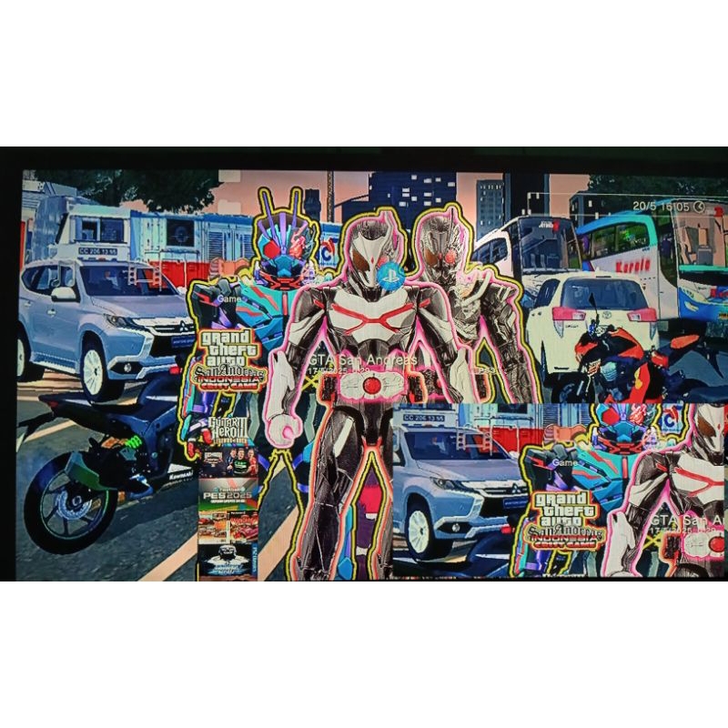 DVD game ps3 hen/cfw Gta San Andreas Mod Indonesia