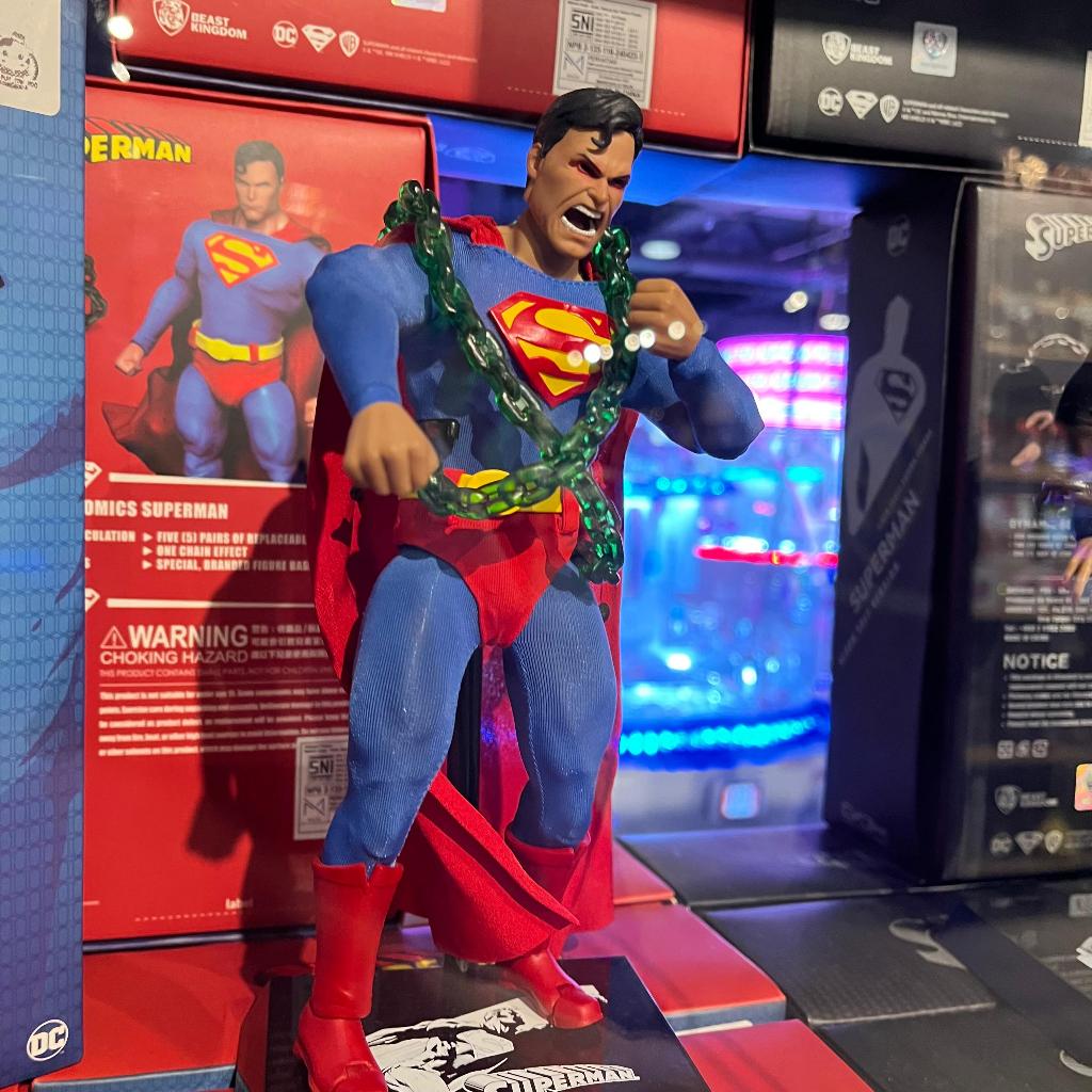 Beast Kingdom DC Comics Superman/ Black Suit Figure - Action Figure