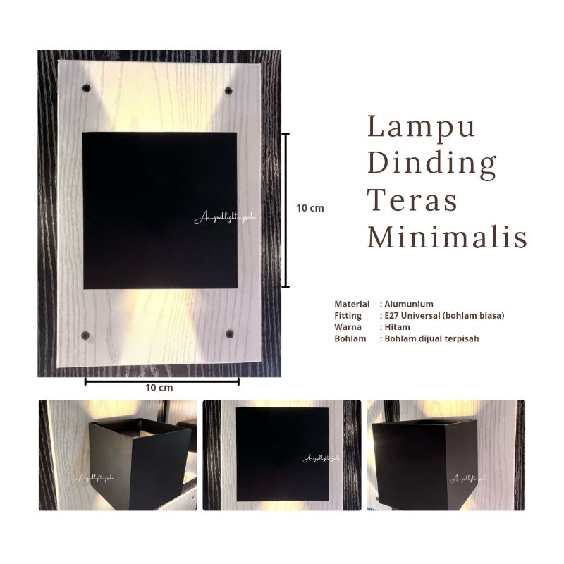 Lampu Dinding Teras Minimalis Modern