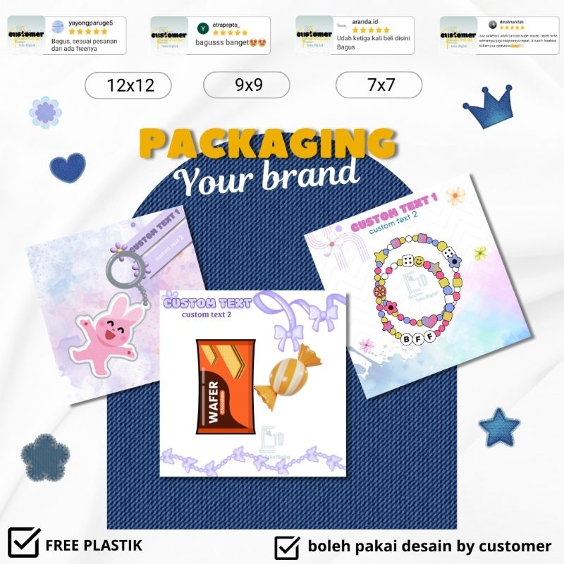 

ALAS KERTAS MINI GIFT - PACKAGING KERTAS DUDUKAN - PAPER AKSESORIS CUTE - PAPER GRADUATION ULANG TAHUN - CUSTOM TEXT / DESAIN SENDIRI