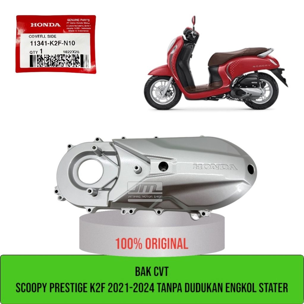 Bak cvt scoopy prestige 2021-2024 11341-K2F-N10
