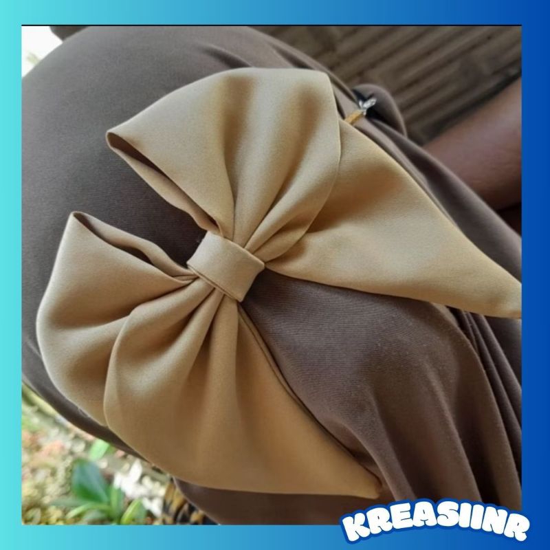 Konektor Masker Pita Satin Besar / Konektor Besar