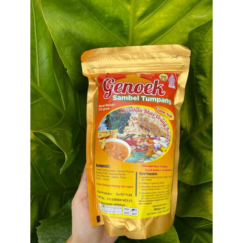 

Sambel Tumpang Instan Berat 210 Gram