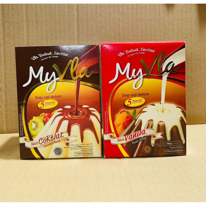 

Vla Instant Bubuk 60gr /My Vla Vanila/My Vla Coklat/Vla Puding