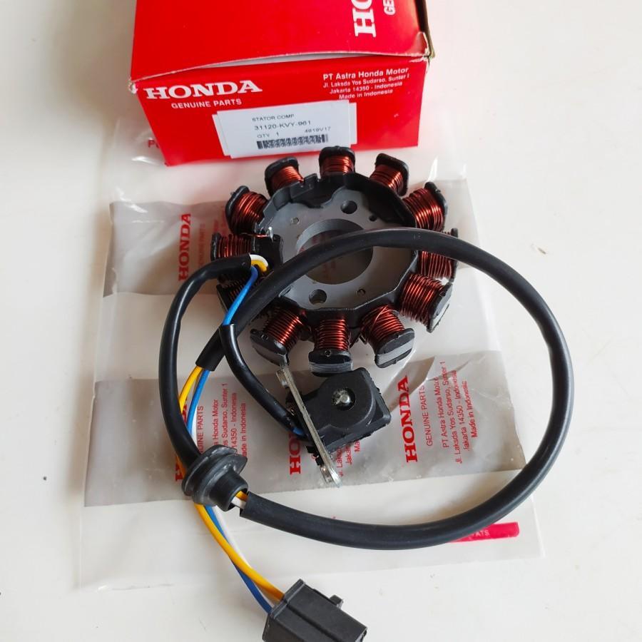 Spul Beat Karbu Sepul Stator Spull Assy Pulser Honda Beat Karbu Scoopy Karbu Spacy KVY