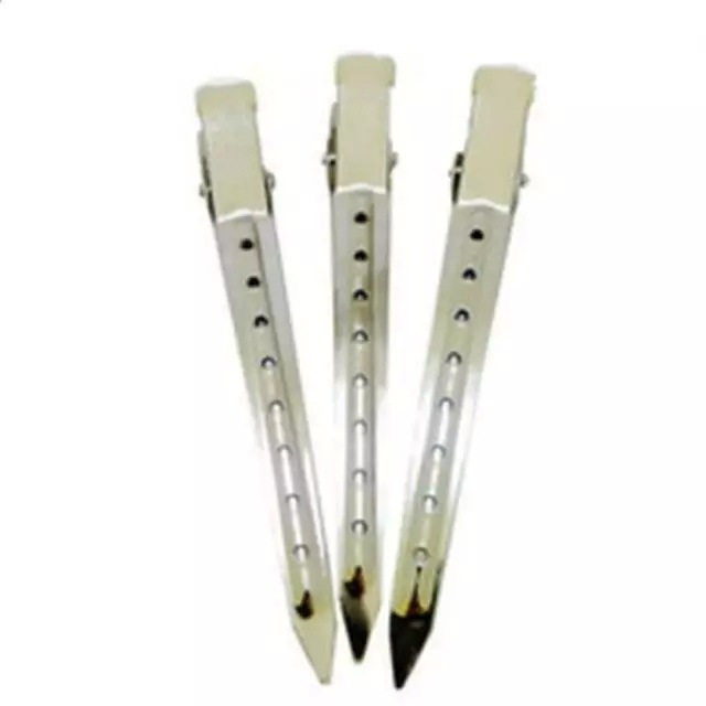 Jepit Bebek Besi Stainless Jepitan Rambut Salon Barbershop Pangkas Rambut