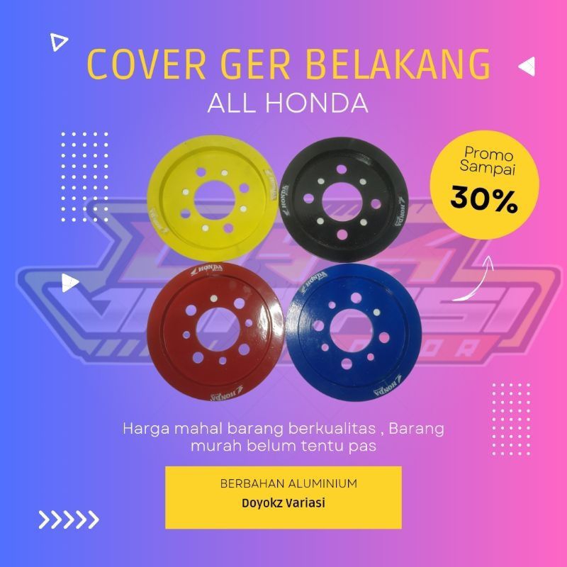 Cover gear belakang ger model sinob Ger belakang Honda Cover gear belakang honda new/old CB150R  Ver