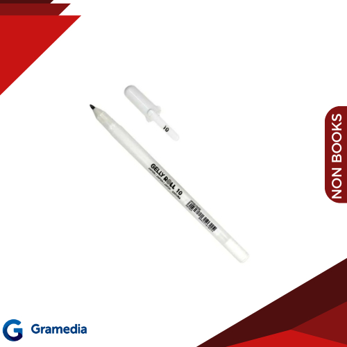 

Gramedia Medan - Artemedia Sakura Gelly Roll White Color Gel Pen Bolpen