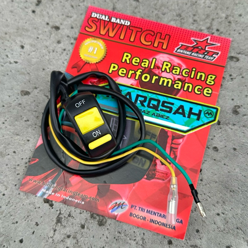 saklar on off switch dual band universal semua motor BRT saklar dual Switch BRT original