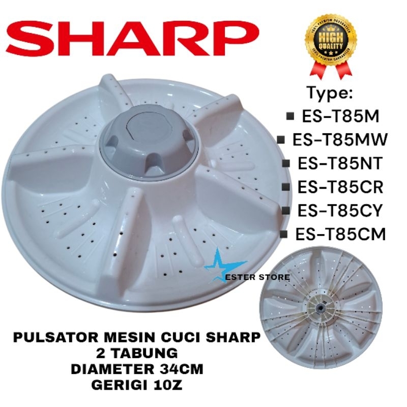 Pulsator Sharp ES-T85M|ES-T85MW|ES-T85NT|ES-T85CR|ES-T85CY|ES-T85CM Pulsator MC SHarp 2 tabung gig 1